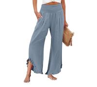 Pantalon Taille Elastique Femme Elegant Patte Legging Pantacourt Thai Push Up Cargo Mes Commandes Passées Souple Chino Chasse Fluide Soie Tenues Élégante Bleu Clair 3XL
