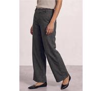 Street One Pantalon Taille Haute pour Femme avec Motif à Carreaux 3818675