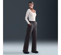 Pantalon taille haute ample et évasé Dri-FIT Nike 24.7 ImpossiblySoft pour femme Thunder Grey/Dark Shadow XXS