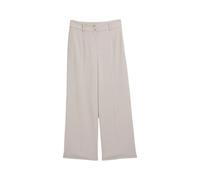 Pantalon taille haute avec plis femme Tom Tailor Lea Gris 46x30