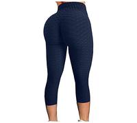 Pantalon Taille Haute Femme Chic - Pantalon De Yoga Running Course Exercice Amincissant Sexy Elastique Sport Pantalon Yoga avec Poche pour Fitness Slim Pilates