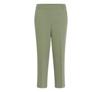 Pantalon taille haute femme KAFFE Sakura Cropped Vert 36