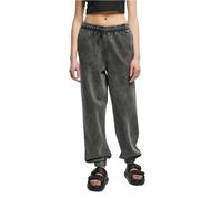 Urban Classics Stone Washed Tracksuit Pants Noir XS Femme