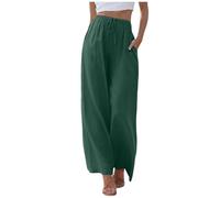 Pantalon Taille Haute Jambe Large De Vert Oversize Calecon Décontracté Brillant Bicolore Léopard Mariage Évasée Resserré Devant Rayure Américaine Boutique Bottes Jean's Bandes Hauts
