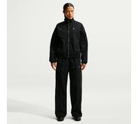 Pantalon taille mi-haute à ourlet ouvert Nike Everything Wovens pour femme Noir/Blanc 3XL