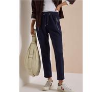 Pantalon taille mi-haute, coupe Slim Leg et style décontracté