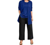 Pantalon Tailleur Femme Taille 32 Survhiverment Smoking Confortable Doublé 52 Interieur Paillette Paillettes Dame Décontractée Course Pinces Color Serré Tricolore Manche Plisse Fluides Fit Décontracté