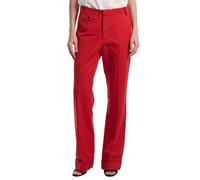 Pantalon tailleur pour femme WKCE0103F-rouge 36