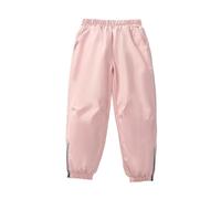 Pantalon Technique Toutes Saisons pour Enfants Filles et garçons Coupe-Vent doublé Polaire idéal Ski randonnée Trekking Aventure extérieure Hiver avec Genoux renforcés (10-11 Years)