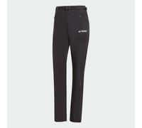 ADIDAS TERREX Pantalon outdoor 'Xperior' noir / blanc cassé, Taille L