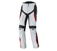 Held Link Pantalon textile de moto, gris-rouge, taille S pour homme