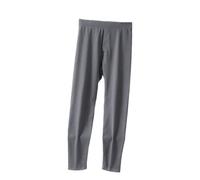 Pantalon thermique d'hiver pour homme - Doublure polaire épaisse taille haute pantalon thermique long pantalon chaud pour temps froid, sous-vêtements thermiques et sous-vêtements décontractés amples