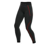 Dainese Thermo Pants Lady Couche de Base inférieure, Noir/Rouge, XS/S Femme