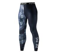 Pantalon Thermique Homme de sport Compression Long Running Léger Pantalon Legging à séchage Confortable Gymnastique Musculation avec Poches Rapide Vêtements Cuissard Exercise Bodybuilding Sport