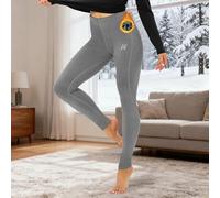 Pantalon thermique long pour femme, doublure en polaire, couche de base légère, legging de compression pour le sport