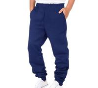 Pantalon thermique pour enfant avec coupe baggy - Doublure chaude - Élastique - Couleur unie - Pantalon thermique classique - Doux pour la peau - Doux pour la peau - Pantalon de loisirs pour les jours