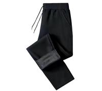 Pantalon thermique pour femme - Legging d'hiver doublé - Chaud - Pantalon épais - Confortable - Coupe skinny - Pantalon de loisirs - Pantalon de yoga élastique - Contrôle du ventre - Doublure polaire