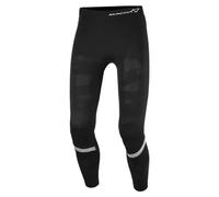 Pantalon Thermiques Macna Baselayer Summer - S-M - Gris, Noir, Argent - Homme S