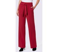 Pantalon tissé qualité tissée - Ashley Brooke - rouge ROUGE 42