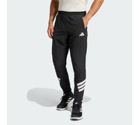 adidas Men's Pantalon Toile 3 Bandes Icon, Black/White, M