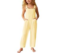 Pantalon Travail Enfant, Pantalon DéContracté éLéGant Et Confortable pour Filles Coupe Ample avec Poches Et Design Global IdéAl pour Jouer Au Quotidien
