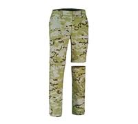 Pantalon trekking camouflage - BIRDMAN - Beige - Démontable aux genoux - 2 poches obliques - Élastique au dos M