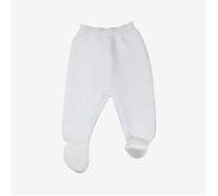 Pantalon en maille Blanc (0-1 mois)