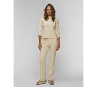 Pantalon Tricoté En Viscose Beige Pour Femmes Bogner Benette 16999508-106 S