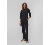 Pantalon Tricoté En Viscose Bleu Marine Pour Femmes Bogner Benette 16999508-464 M