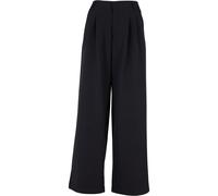 Pantalon ultra large femme Urban Classics Pleat-Front Noir 29