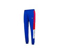 le coq sportif - Pantalon Jogging Tricolore Bleu Coton Homme - Homme - Pantalons - Bleu - Taille: XS