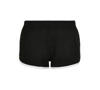 Pantalon - Urban Classics - Interlock Retro - Coton bio - Ajusté - Noir/blanc XS