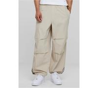 Urban Classics Pantalon Parachute Popline Homme en toile 100% coton Baggy Sable XL