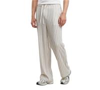 Urban Classics Pantalon gris / blanc cassé, Taille 38