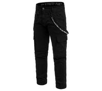 Alpha Industries Utility Pant Pantalons pour homme Taille 38 - Noir