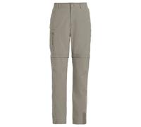 VAUDE Pantalon de randonnée convertible Farley Zip-Off Pants V Homme Boulder EU 56 Regular