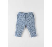 Pantalon Velours Côtelé Bleu 9M(71CM)