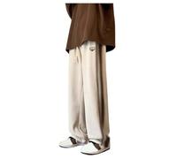 Pantalon Velours Homme Grande Taille Pantalon Jogging, Bas De Running Homme l'hiver Doublé Polaire Coton Respirant Thermique Chaud Confortable Doux avec Poches Taille Elastique Ample Décontracté