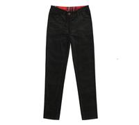 Pantalon Velours Slim Morgan Noir Rouge 3/4A