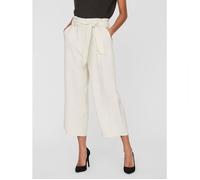 Pantalon Vero Moda Emily Culotte - Femme - Taille haute - Beige 40