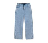 Volcom - Jean à taille élastique - Freazy Loose Ew Denim Pale Aqua en Coton - Taille Enfant M - Bleu Bleu M