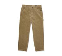 Pantalon Volcom Kraftsman Cord Khaki Homme Beige 2025 taille 28