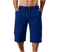 Pantalon VTT Homme Pantalon Survetement Homme Poches sans Fermeture éclair Taille élastiquée avec Cordon De Serrage Pantalons Randonnée Et Douces La Peau Elles Conviennent Aux Sports De Plein Air