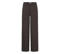 Pantalon wid leg femme Pulz Jeans Bindy Marron 38