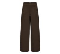 Pantalon wide femme Ichi Kate 2 Marron XL