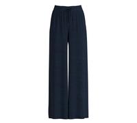 Pantalon Wide Leg structurÃ© avec taille Ã©lastique femme s.Oliver Bleu 34