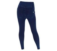 Pantalon Wr.Up® - Freddy - Denim Curvy - Bleu - Taille Haute - Effet Sculptant Multicolore