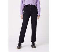 Pantalon Wrangler Wild West - Femme - Prudence - Taille haute - Coupe droite - Noir 29/34