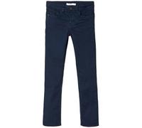 Pantalon x-slim - Name it - Theo - Coton biologique - Taille ajustable - Dark sapphire 13 ans