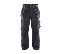 Pantalon X1900 artisan Cordura® DENIM Blåkläder 1960 Noir Blaklader - 196011409900C 40